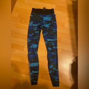 Alphalete compression pants blue